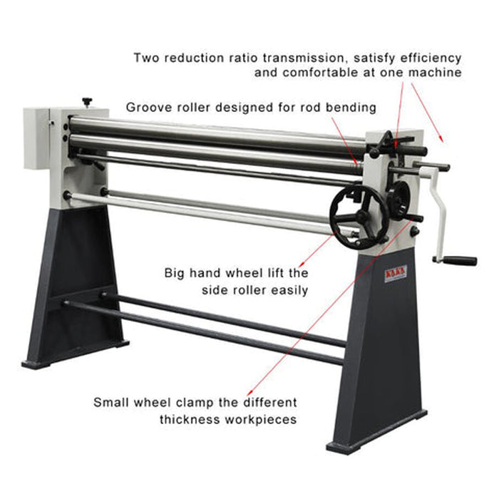 W01-4914 Thin Plate Manual Slip Roll