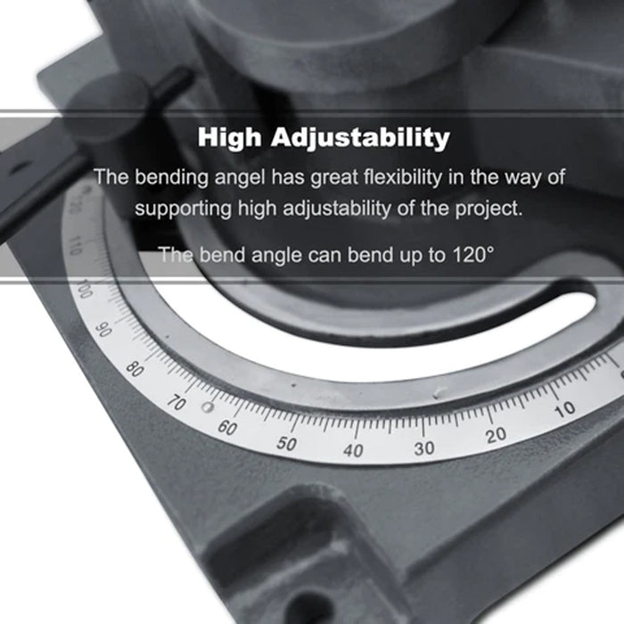 UB-100A Cast-Iron Cold Sheet Metal Flat Bar Universal Bender