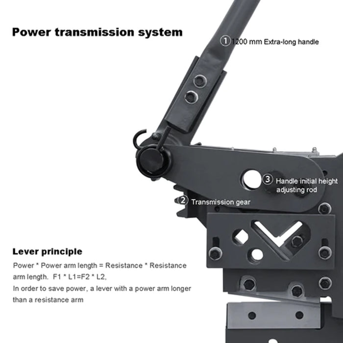 PBS-9 Bar and Section Shear, Metal Working Machine