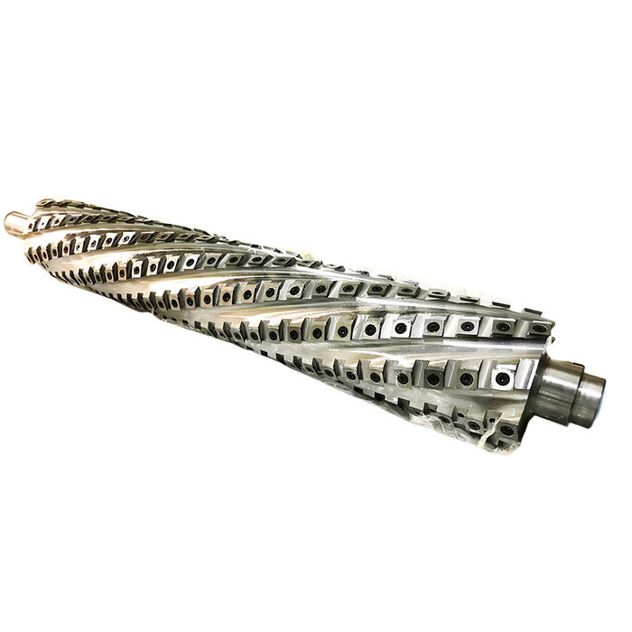 Sheartak  Helical  Cutter head for Wadkin RE 1328 24" Planer with 234 pieces of Carbide Inserts