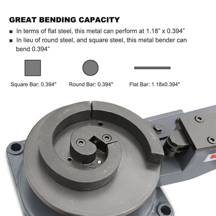 SBG-30 Heavy Duty Decorative Universal Metal Scroll Bender