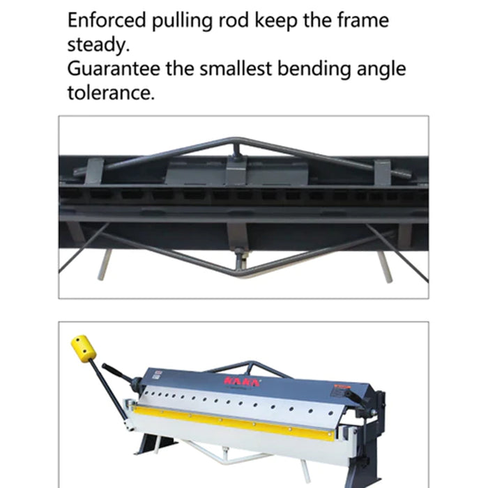W-4816Z 48inch 16 Gauge Pan and Box Brake