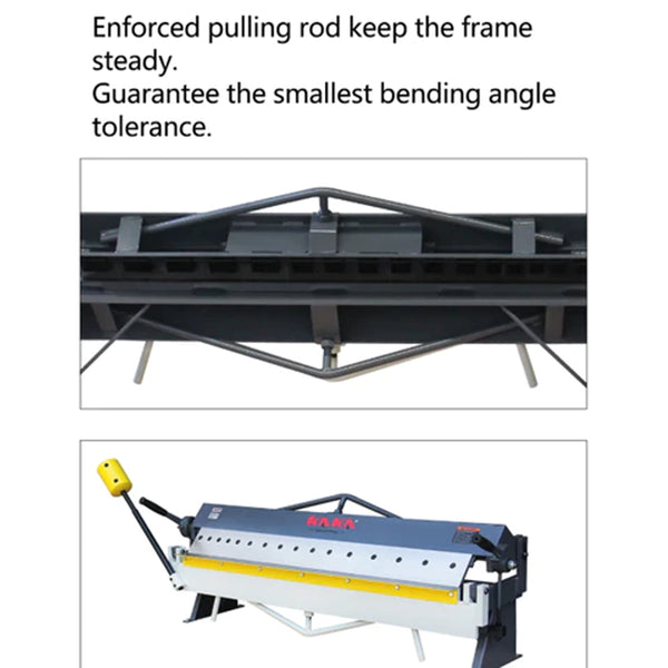 W-4816Z 48inch 16 Gauge Pan and Box Brake