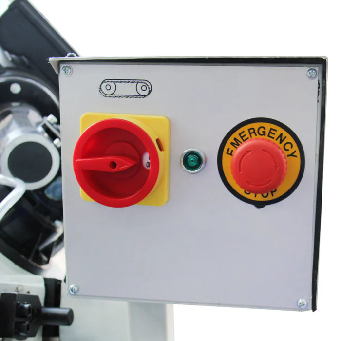 BS-75G Horizontal Bandsaw 7.8"x4.7" Metal Cutting Band Saw, Solid Design Metal Bandsaw, High Precision Metal Band Saw, Space Saver Metal Cutting Band Saw 115V-60HZ-1PH