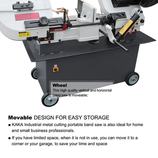 BS-712N 7x12 Inch Metal Cutting Bandsaw 115V&230V/60HZ/1PH