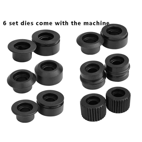 RM-08 7 Inch 22 Gauge Cast Iron Bead Roller Rotary Former - Sheartak Tools