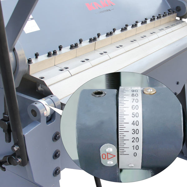 W-4812 48" 12 Gauge Heavy Duty Sheet Metal Pan & Box Brake