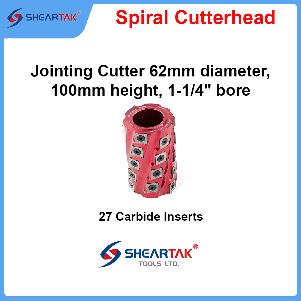 Helical Moulder Cutter Head for Planers & Jointers