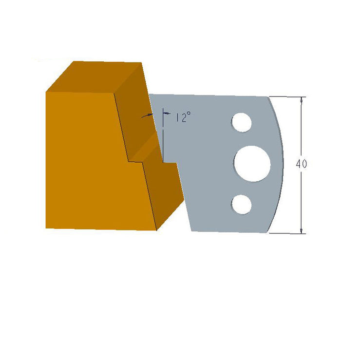 Sheartak Profile Knives 80320027 for Shaper Cutters