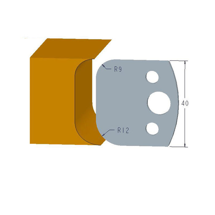 Sheartak Profile Knives 80320050 for Shaper Cutters