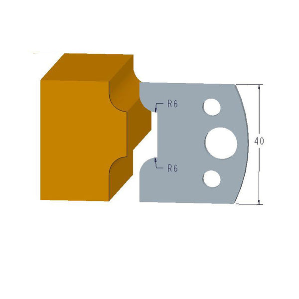 Sheartak Profile Knives 80320063 for Shaper Cutters