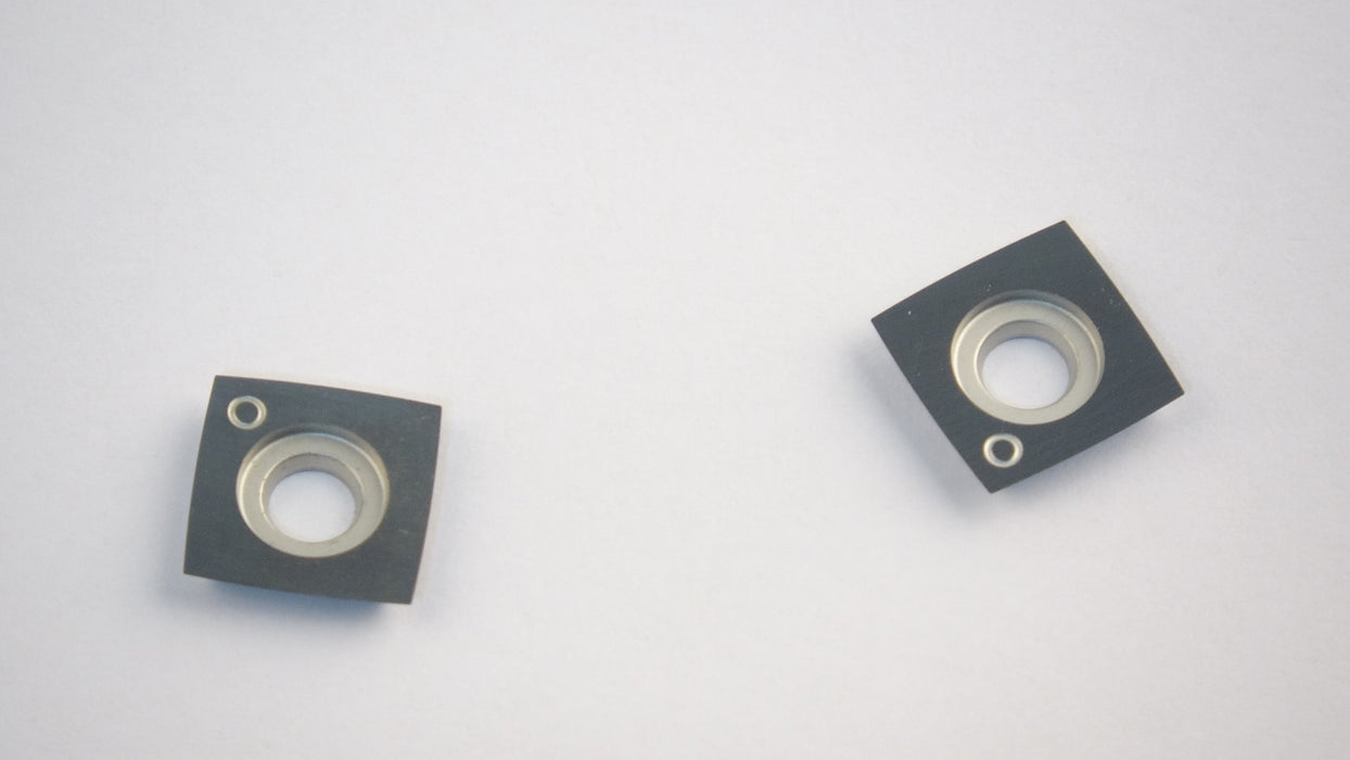 Carbide Insert Knives 15X15X2.5MM R95 with Straight Couter Bore