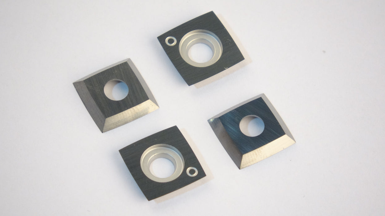 Carbide Insert Knives 15X15X2.5MM R95 with Straight Couter Bore