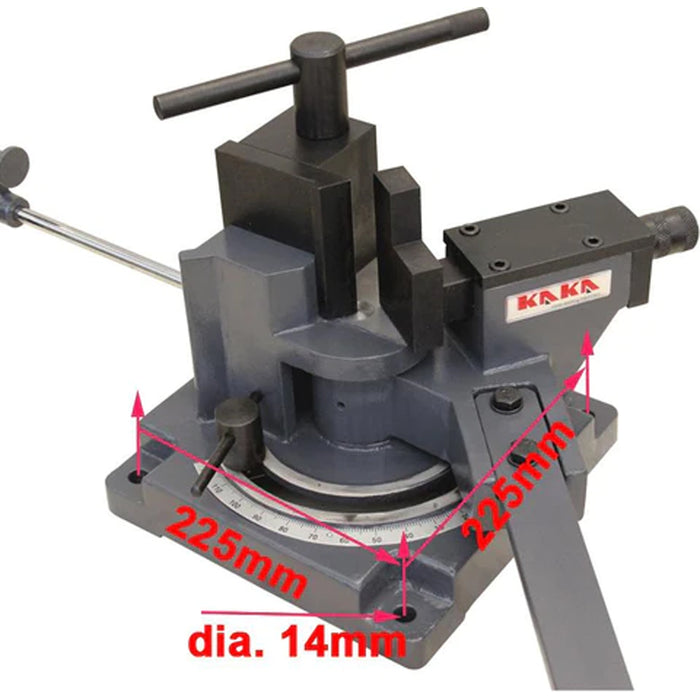 UB-100A Cast-Iron Cold Sheet Metal Flat Bar Universal Bender