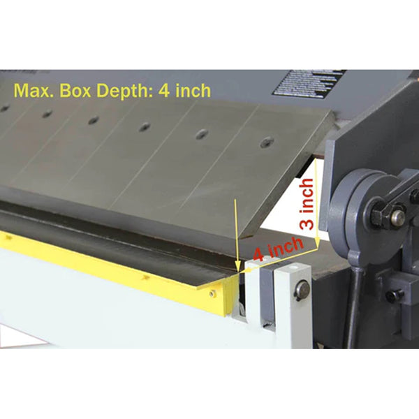 BP-1650 50" 16 Gauge Pan and Box Brake