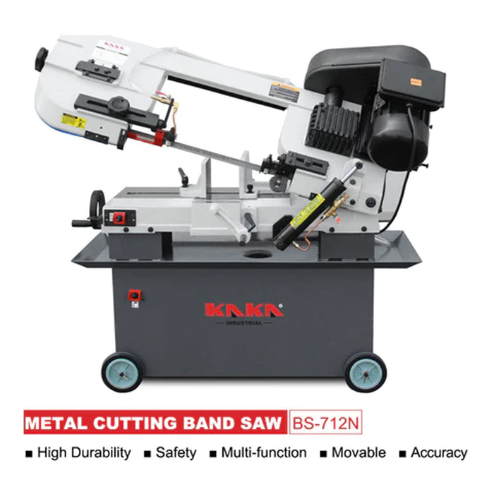 BS-712N 7x12 Inch Metal Cutting Bandsaw 115V&230V/60HZ/1PH