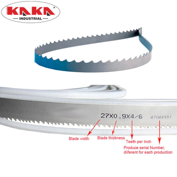 BS-1018B Bi-metal Band Saw Blade 27x0.9x3280mm