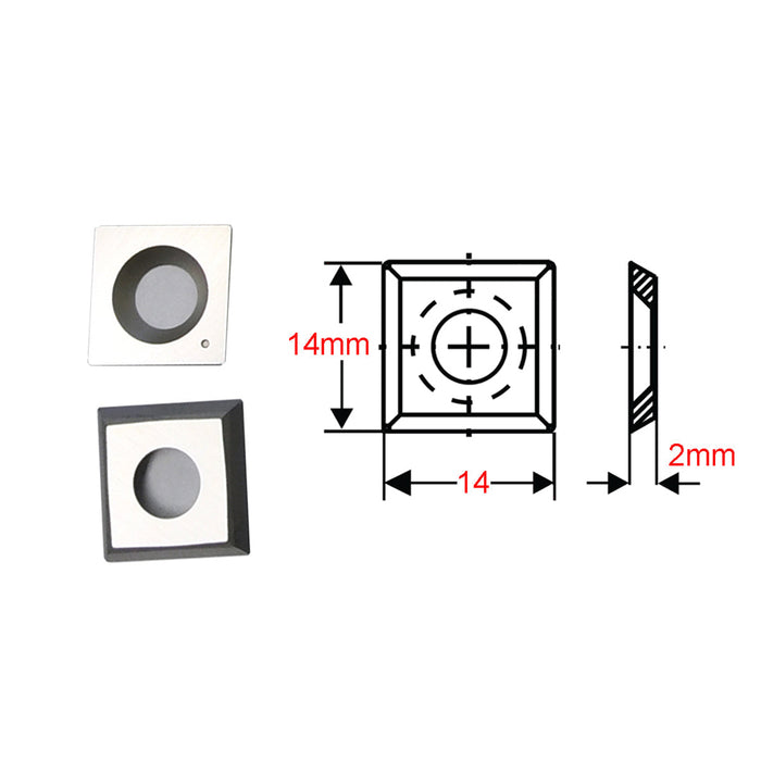 Carbide Insert 14x14x2mm
