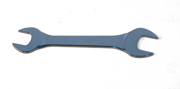 Open Ended Spanner, Double End Wrench - Ultra Thin Metric 3mm Spanner For Limited Space Conditions (1Pcs - 19 x 22mm)