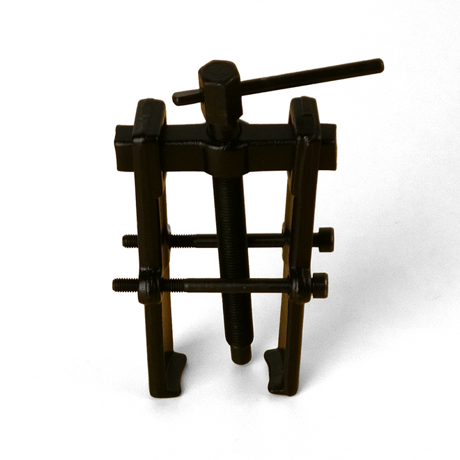 4 inch, 2 Jaw Bearing Puller, Gear Remover, Pulley Puller, Steel