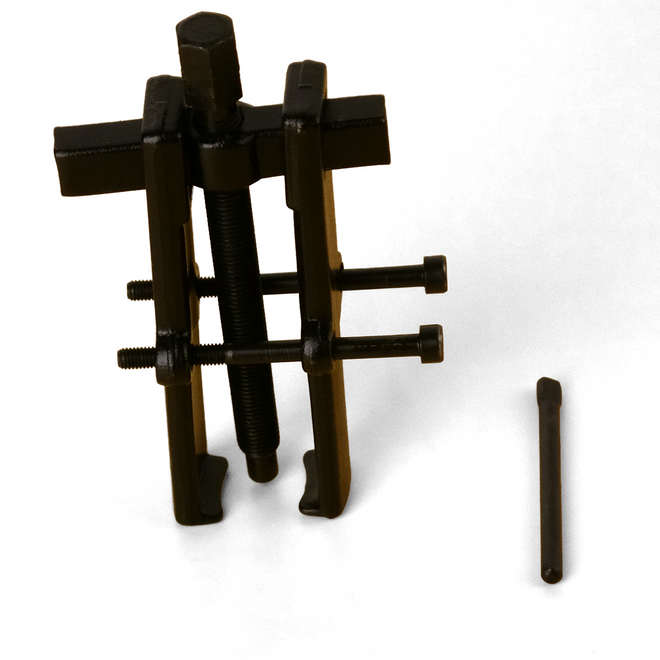 4 inch, 2 Jaw Bearing Puller, Gear Remover, Pulley Puller, Steel