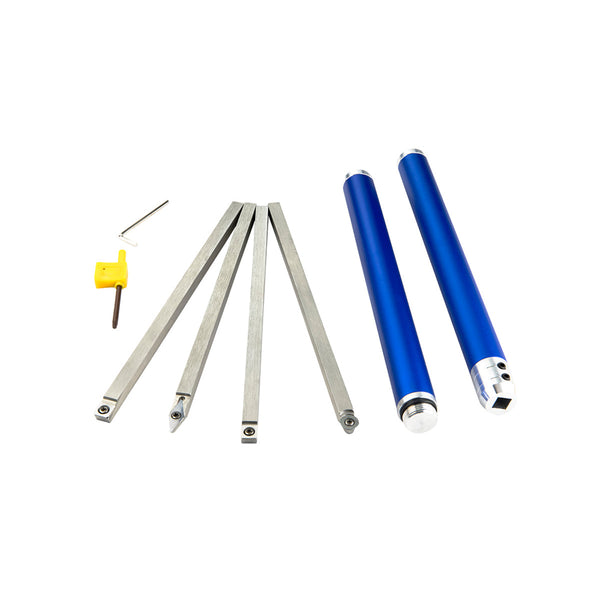 Carbide woodturning tools Standard set of 4 with Interchangeable handle
