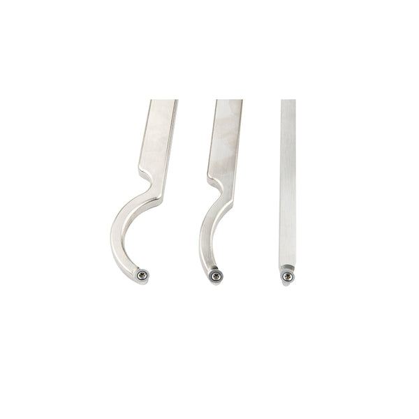 Carbide woodturning tools Hollowing set of 3