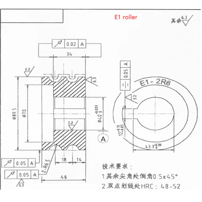 Optional Dies for 173803 ETB-25 Bead Roller