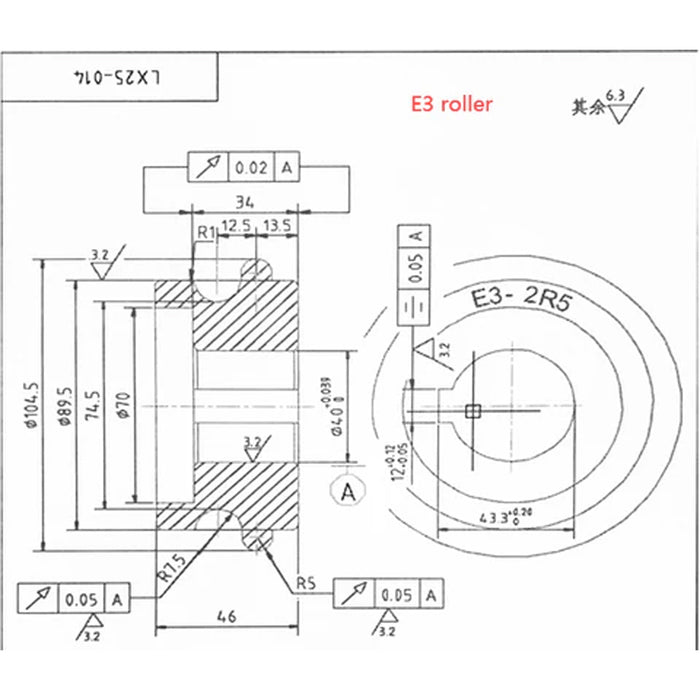 Optional Dies for 173803 ETB-25 Bead Roller