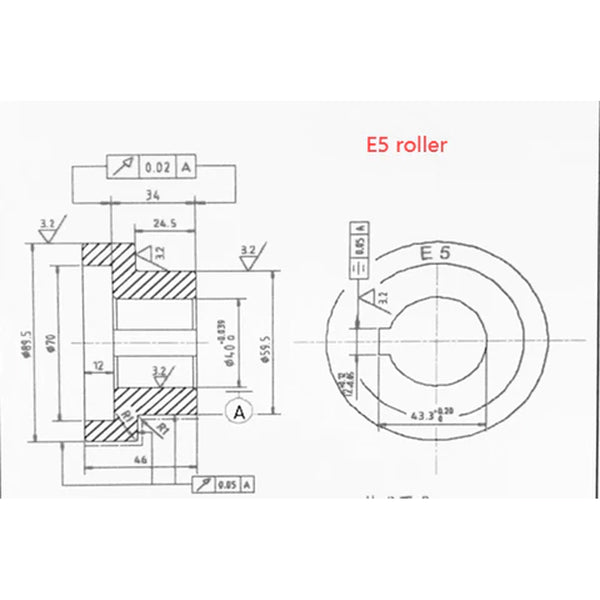 Optional Dies for 173803 ETB-25 Bead Roller - Sheartak Tools
