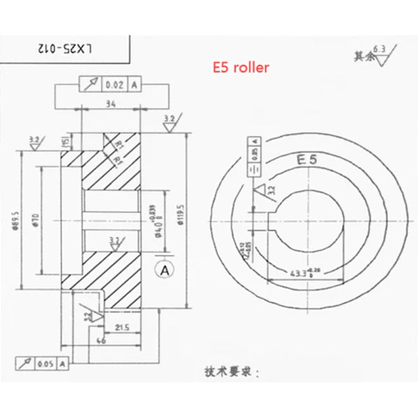 Optional Dies for 173803 ETB-25 Bead Roller - Sheartak Tools
