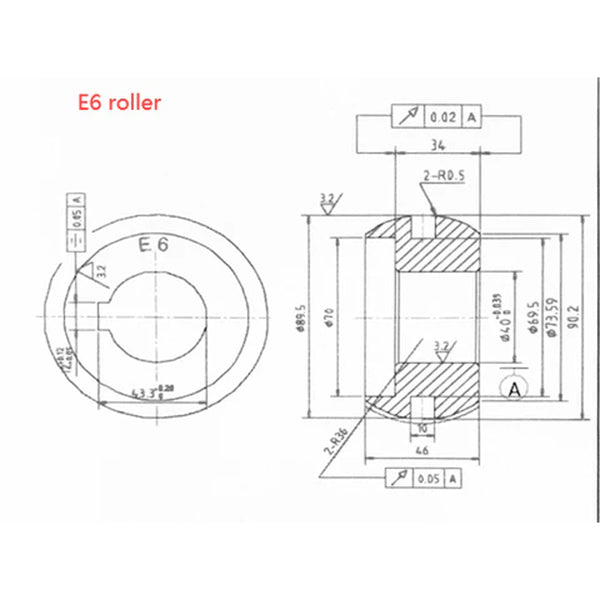 Optional Dies for 173803 ETB-25 Bead Roller - Sheartak Tools