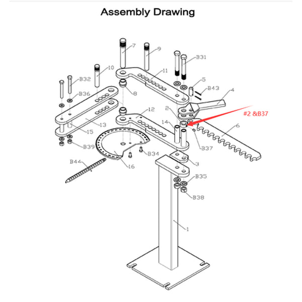 Location Ring Sets for TB-3 - Sheartak Tools