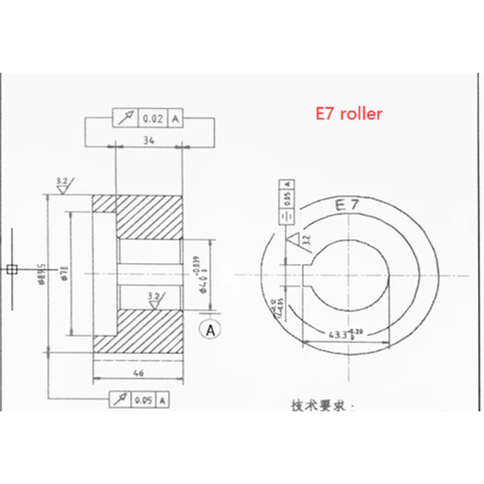 Optional Dies for 173803 ETB-25 Bead Roller