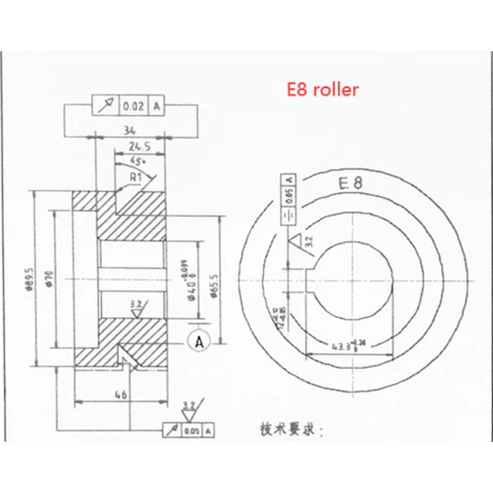 Optional Dies for 173803 ETB-25 Bead Roller