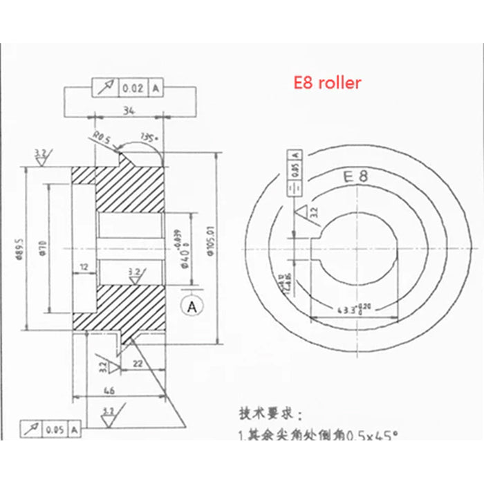 Optional Dies for 173803 ETB-25 Bead Roller