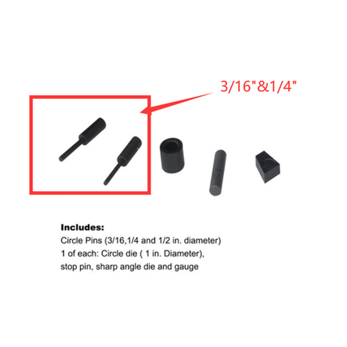 Parts 11 & 12 Circle Pins for 173207 MUB-1