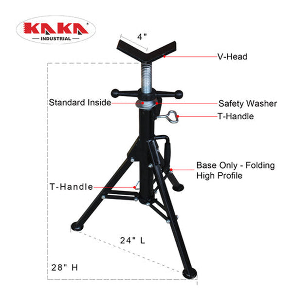 Premium Folding Pipe Jacks - Sheartak Tools