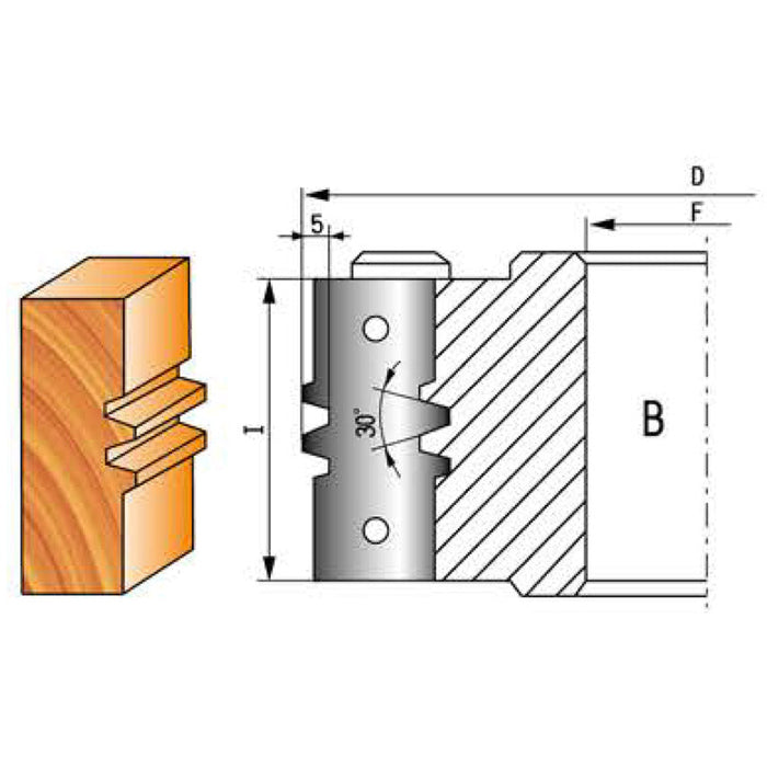 Insert Glue Joint Cutter