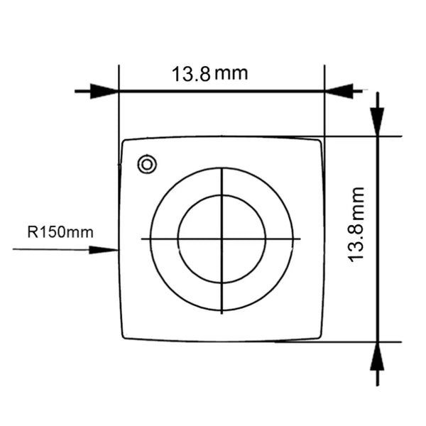 Replacement Carbide Inserts for Silent Power Cutter Head 13.8x13.8x2.5mm R150 - Sheartak Tools