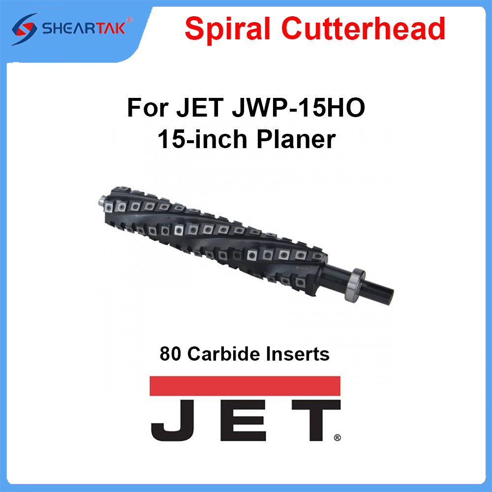 Spiral Cutterhead for JET JWP-15HO 15-inch