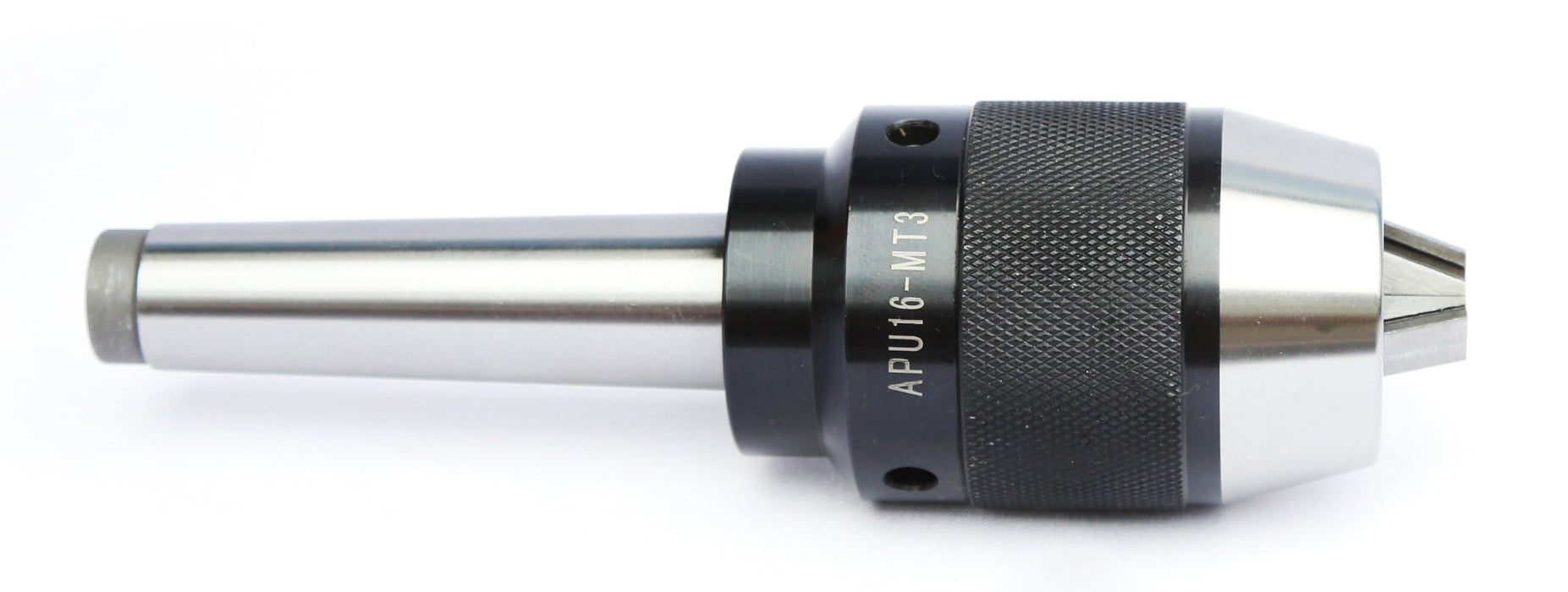 High Precision Keyless Drill Chucks 1/32-5/8 inch  with Integrated MT3 Shanks drawbar