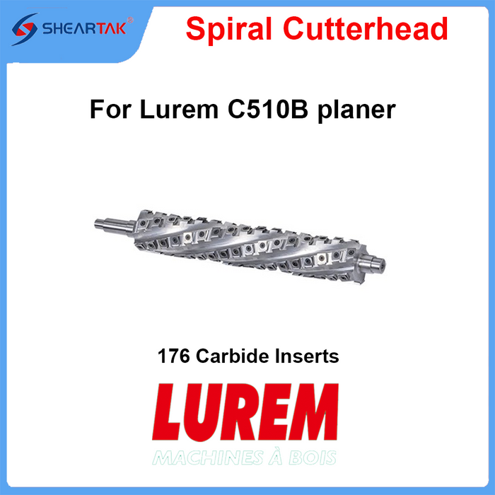 Spiral Cutterhead for Lurem C510B planer