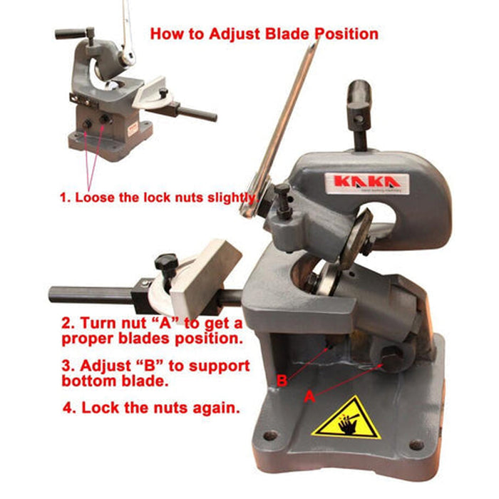 Multipurpose Throatless Sheet Metal Shear MMS-3