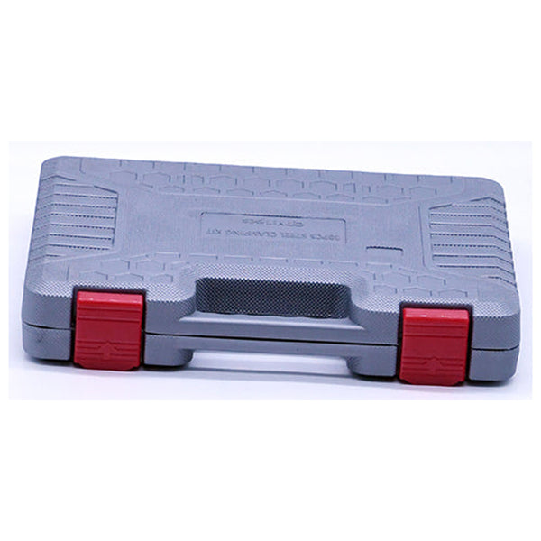 Machinist Clamping Kit 3/8" -16TPI stud, 1/2" T-Slots, 52pcs sets in fitted case