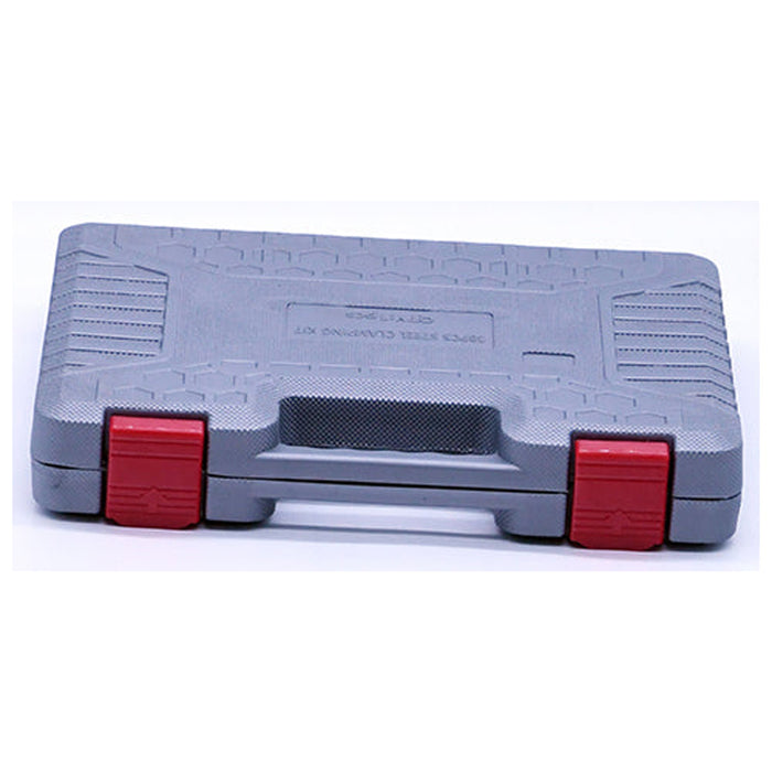 Machinist Clamping Kit 3/8" -16TPI stud, 1/2" T-Slots, 52pcs sets in fitted case