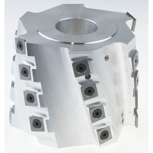 Moulder Spiral Cutterhead D125xB100xd40mm, Aluminum Body