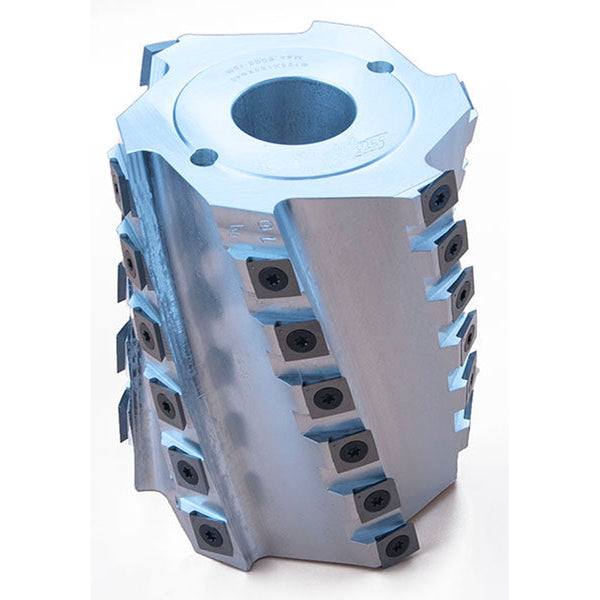 Moulder Spiral Cutterhead D125xB150xd40mm, Aluminum Body