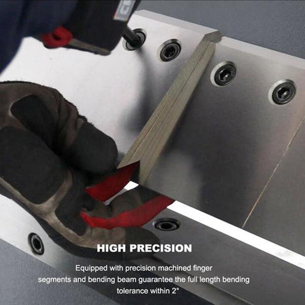 PBB-4012 40" 12 Gauge Pan and Box Brake Foot Clamp Folding Machine - Sheartak Tools