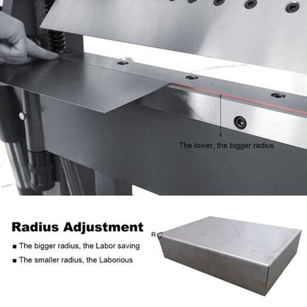 PBB-4012 40" 12 Gauge Pan and Box Brake Foot Clamp Folding Machine - Sheartak Tools